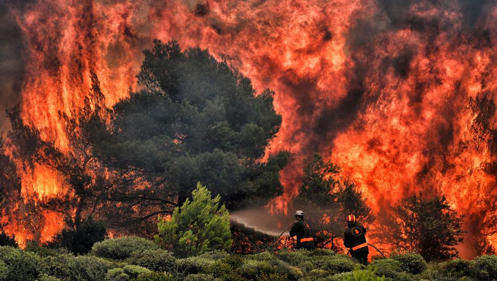 Incendios de Grecia